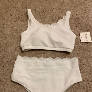 Zaful scalloped bikini